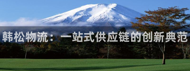 ,优游国际麻将胡了在线试玩:韩松物流